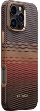 Pitaka Military-Grade Protective Case for iPhone 16 Pro - Sunset (KI1601CPSU)