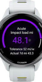 Garmin Forerunner 970 Titanium w. Whitestone Case and Whitestone/T. Amp Yellow Band (010-02969-01/11)