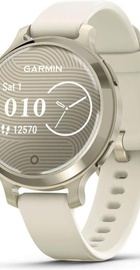 Garmin Lily 2 Active Lunar Gold with Bone Silicone Band (010-02891-00)
