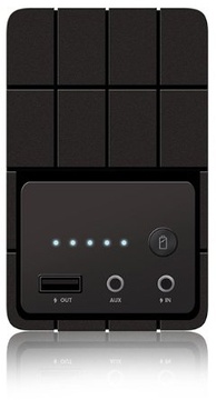 Braven BRVHD Portable Wireless Black Silicone wrap with Gray grill