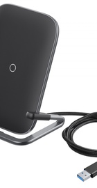 Baseus Rib Horizontal and Vertical Wireless Charger Black (WXPG-01)