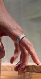 Oura Ring 4 Brushed Silver Size 6 (JZ90-54220-06)