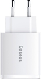 Baseus Compact Quick Charger 2U+C 30W White (CCXJ-E02)