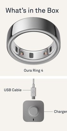 Oura Ring 4 Ceramic Midnight Size 8 (JZ90-57455-08)