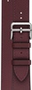Apple Watch Hermes 38mm/40mm/41mm/42mm Bordeaux Swift Leather Double Tour (MQWY2)
