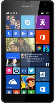 Microsoft Lumia 535 Dual Sim Black (UA UCRF)