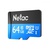 Netac 64 GB microSDXC Class 10 UHS-I + SD adapter NT02P500STN-064G-R