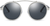 Classic Vintage Gothic Steampunk Silver Frame/Black Glasses