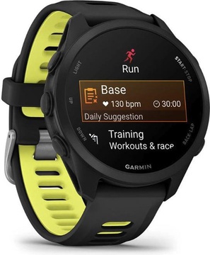Garmin Forerunner 170 Black with Black/Amp Yellow Band (010-03920-00)