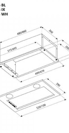 Pyramida CX 52 (750) B WH