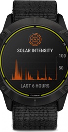 Garmin Enduro Black DLC Titanium with Black UltraFit Nylon Strap (010-02408-01)