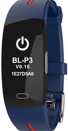 Lemfo P3 Plus с ЭКГ и тонометром (Сине-красный)
