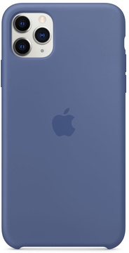 Apple Silicone Case for iPhone 11 Pro Max Linen Blue (high copy)