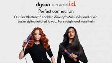 Dyson Airwrap i.d. Multi-Styler and Dryer Straight to Wavy Amber Silk (123682-01)
