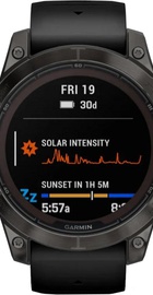 Garmin Fenix 7 Pro Sapphire Solar Carbon G. DLC Tit. with Black Band (010-02777-10/11/54)