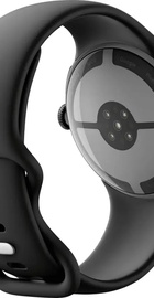 Google Pixel Watch 4 45mm Wi-Fi Matte Black Aluminum case / Obsidian Active Band