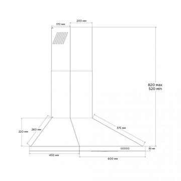 Pyramida KT 60 WH