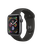 Apple Watch Series 4 GPS 44mm Space Gray Aluminum Case with Black Sport Band (MU6D2)
