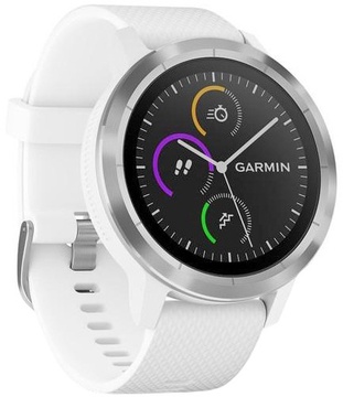 Garmin Vivoactive 3 White with Stainless Hardware (010-01769-22)