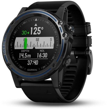 Garmin Descent MK1 Dive Computer with Black Band Gray Sapphire (010-01760-12)
