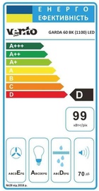 Ventolux GARDA 60 BK (1100) LED