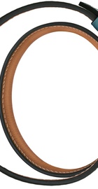 Apple Watch Hermes Barenia Leather Double Tour Regular 38mm/40mm/41mm/42mm Bleu Jean (MMNY2)