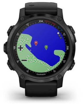 Garmin Descent Mk2S Carbon Grey with Black Silicone Band (010-02403-04) (UA)