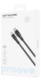 Proove Soft Silicone Type-C to Lightning 27W (1m) Black