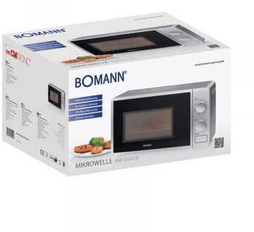 Bomann MW 6014 CB Silver