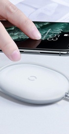 Baseus Jelly Wireless Charger 15W White (WXGD-02)