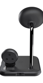 Zens 4-in-1 Magnetic + Watch Aluminium Wireless Charger Black (ZEDC20B/00)
