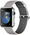 Apple Watch 42mm Stainless Steel Case with Pearl Woven Nylon (MMG02)