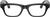 Ray-Ban Meta Blayzer Optics Gen2 - Transparent Black Frame with Demo Lens (RW7001 8526 50-19)