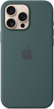 Apple iPhone 16 Pro Max Silicone Case with MagSafe Lake Green (high copy)