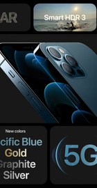 Apple iPhone 12 Pro Max 128GB Pacific Blue (MGDA3)