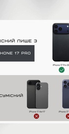 Pitaka Ultra-Slim Case для iPhone 17 Pro Twill Black/Gray (KI1701BP)