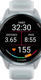 Garmin Forerunner 570 42mm Cloud Blue Aluminum w. Translucent Whitestone/Cloud Blue Band (010-02970-01)