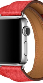 Apple Watch Hermes Barenia Leather Double Tour Regular 38mm/40mm/41mm/42mm Rose Jaipur (MNHJ2)