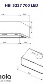 Minola HBI 5227 GR 700 LED