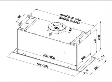 Best Chef Smart box 1000 black 55 (OSKI55J4KR.S3.MC.KSB_BST)