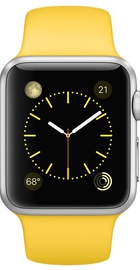 Apple Watch Sport 38mm Silver Aluminum Case with Yellow Sport Band (MMF02)