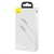 Baseus Cafule Metal Type-C to Type-C 100W (2m) White (CATJK-D02)