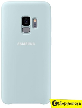 Samsung Galaxy S9 Plus G965 Silicone Cover Blue (EF-PG965TLEG)
