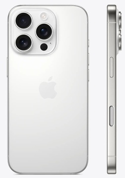 Apple iPhone 16 Pro 128GB Dual SIM White Titanium (MYLP3)