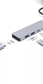 Proove Iron Link 5 in 1 HDMI (2*Type-C + 2*USB3.0 + HDMI)