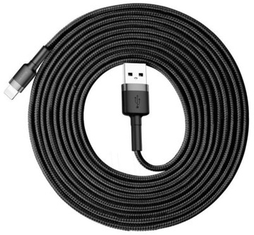 Baseus Cafule Lightning Cable Special Edition 3m Black (CALKLF-RG1)