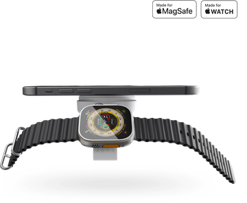 Zens 2-in-1 MagSafe + Watch Travel Charger White (ZEDC24W/00)