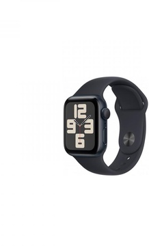 Apple Watch SE 2 GPS 40mm Midnight Aluminium Case with Midnight Sport Band S/M (MR9X3)