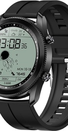 Lemfo TK88 Silicone с поворотным безелем (Черный)