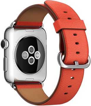 Apple Classic Buckle for Watch 42mm/44mm/45mm/46mm/49mm Red (MMAN2)